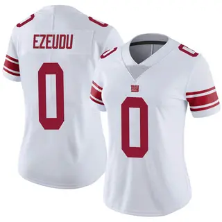 New York Giants Women's Joshua Ezeudu Limited Vapor Untouchable Jersey - White