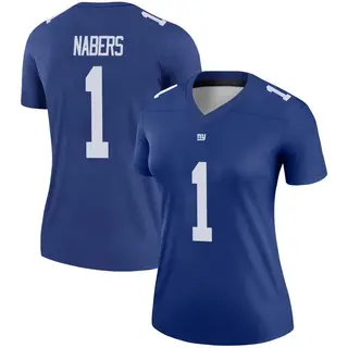 New York Giants Women's Malik Nabers Legend Jersey - Royal
