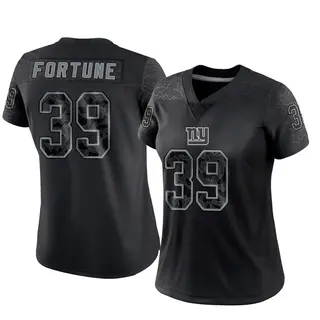 New York Giants Women's O'Donnell Fortune Limited Reflective Jersey - Black