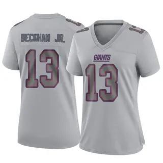 New York Giants Women's Odell Beckham Jr. Game Atmosphere Fashion Jersey - Gray