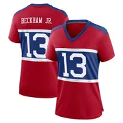 New York Giants Women's Odell Beckham Jr. Game Century Alternate Jersey - Red