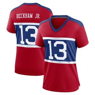 New York Giants Women's Odell Beckham Jr. Game Century Alternate Jersey - Red