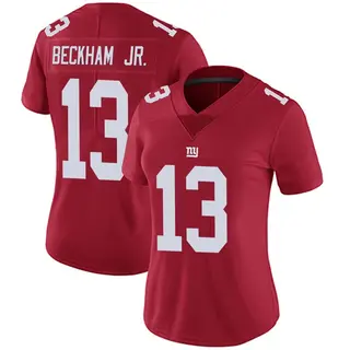 New York Giants Women's Odell Beckham Jr. Limited Alternate Vapor Untouchable Jersey - Red