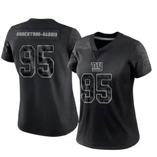 New York Giants Women's Roy Robertson-Harris Limited Reflective Jersey - Black