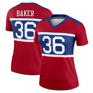 New York Giants Women's Rushawn Baker Legend Century Alternate Jersey - Red