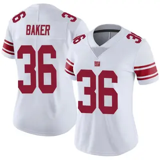 New York Giants Women's Rushawn Baker Limited Vapor Untouchable Jersey - White