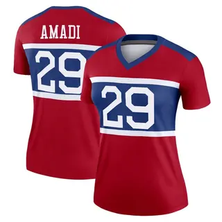 New York Giants Women's Ugo Amadi Legend Century Alternate Jersey - Red