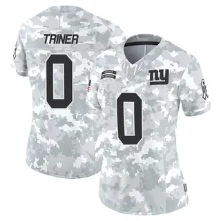New York Giants Women's Zach Triner Limited 2024 Salute to Service Jersey - Arctic Camo