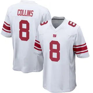 New York Giants Youth Beaux Collins Game Jersey - White