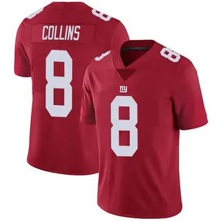 New York Giants Youth Beaux Collins Limited Alternate Vapor Untouchable Jersey - Red