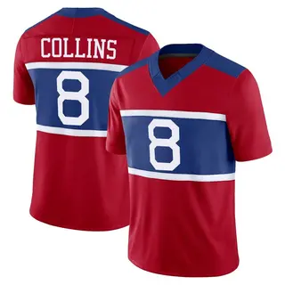 New York Giants Youth Beaux Collins Limited Century Alternate Vapor F.U.S.E. Jersey - Red
