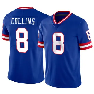 New York Giants Youth Beaux Collins Limited Classic Vapor Jersey