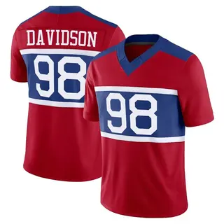New York Giants Youth D.J. Davidson Limited Century Alternate Vapor F.U.S.E. Jersey - Red