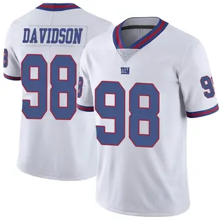 New York Giants Youth D.J. Davidson Limited Color Rush Jersey - White