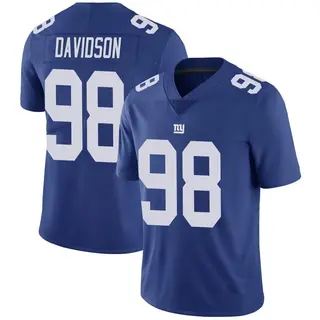 New York Giants Youth D.J. Davidson Limited Team Color Vapor Untouchable Jersey - Royal