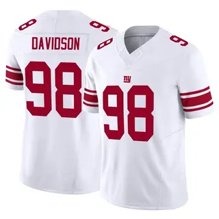 New York Giants Youth D.J. Davidson Limited Vapor F.U.S.E. Jersey - White