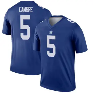 New York Giants Youth Dalen Cambre Legend Jersey - Royal