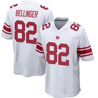 New York Giants Youth Daniel Bellinger Game Jersey - White