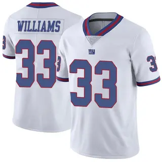New York Giants Youth Dee Williams Limited Color Rush Jersey - White