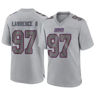 New York Giants Youth Dexter Lawrence II Game Atmosphere Fashion Jersey - Gray