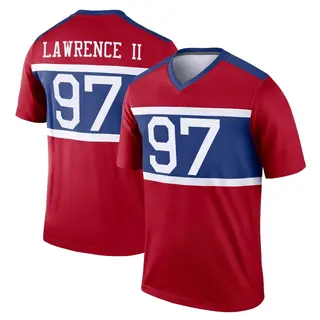New York Giants Youth Dexter Lawrence II Legend Century Alternate Jersey - Red