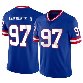 New York Giants Youth Dexter Lawrence II Limited Classic Vapor Jersey