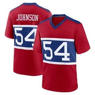 New York Giants Youth Dyontae Johnson Game Century Alternate Jersey - Red