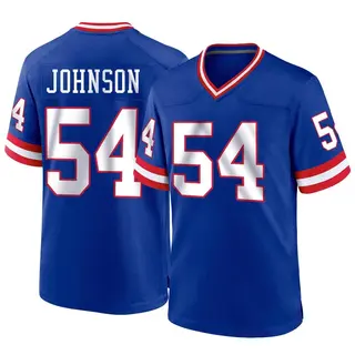 New York Giants Youth Dyontae Johnson Game Classic Jersey - Royal