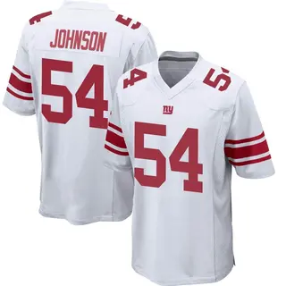 New York Giants Youth Dyontae Johnson Game Jersey - White