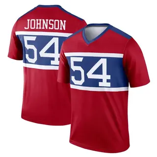 New York Giants Youth Dyontae Johnson Legend Century Alternate Jersey - Red