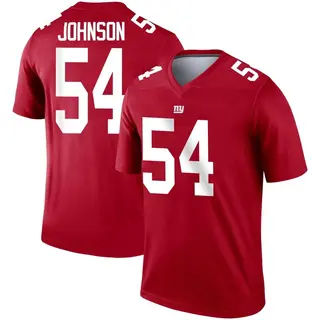 New York Giants Youth Dyontae Johnson Legend Inverted Jersey - Red