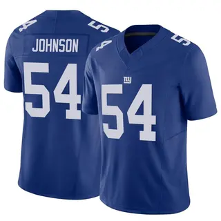 New York Giants Youth Dyontae Johnson Limited Vapor F.U.S.E. Jersey - Royal