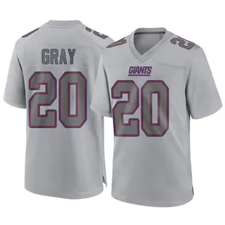 New York Giants Youth Eric Gray Game Atmosphere Fashion Jersey - Gray