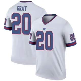 New York Giants Youth Eric Gray Legend Color Rush Jersey - White