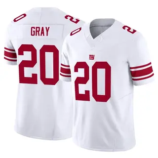 New York Giants Youth Eric Gray Limited Vapor F.U.S.E. Jersey - White