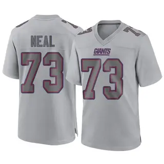 New York Giants Youth Evan Neal Game Atmosphere Fashion Jersey - Gray