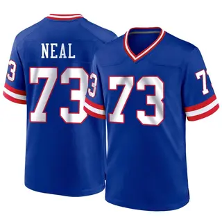 New York Giants Youth Evan Neal Game Classic Jersey - Royal