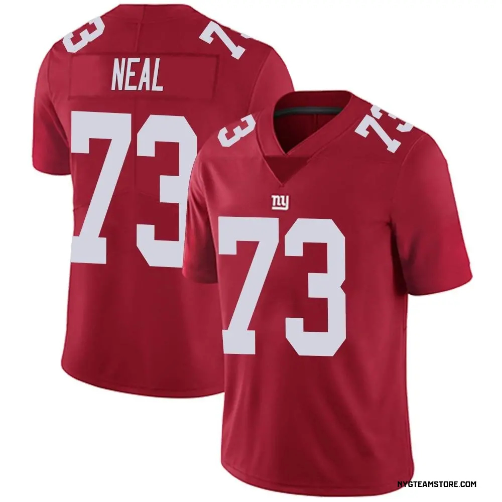 New York Giants Youth Evan Neal Limited Alternate Vapor Untouchable Jersey - Red
