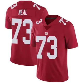New York Giants Youth Evan Neal Limited Alternate Vapor Untouchable Jersey - Red