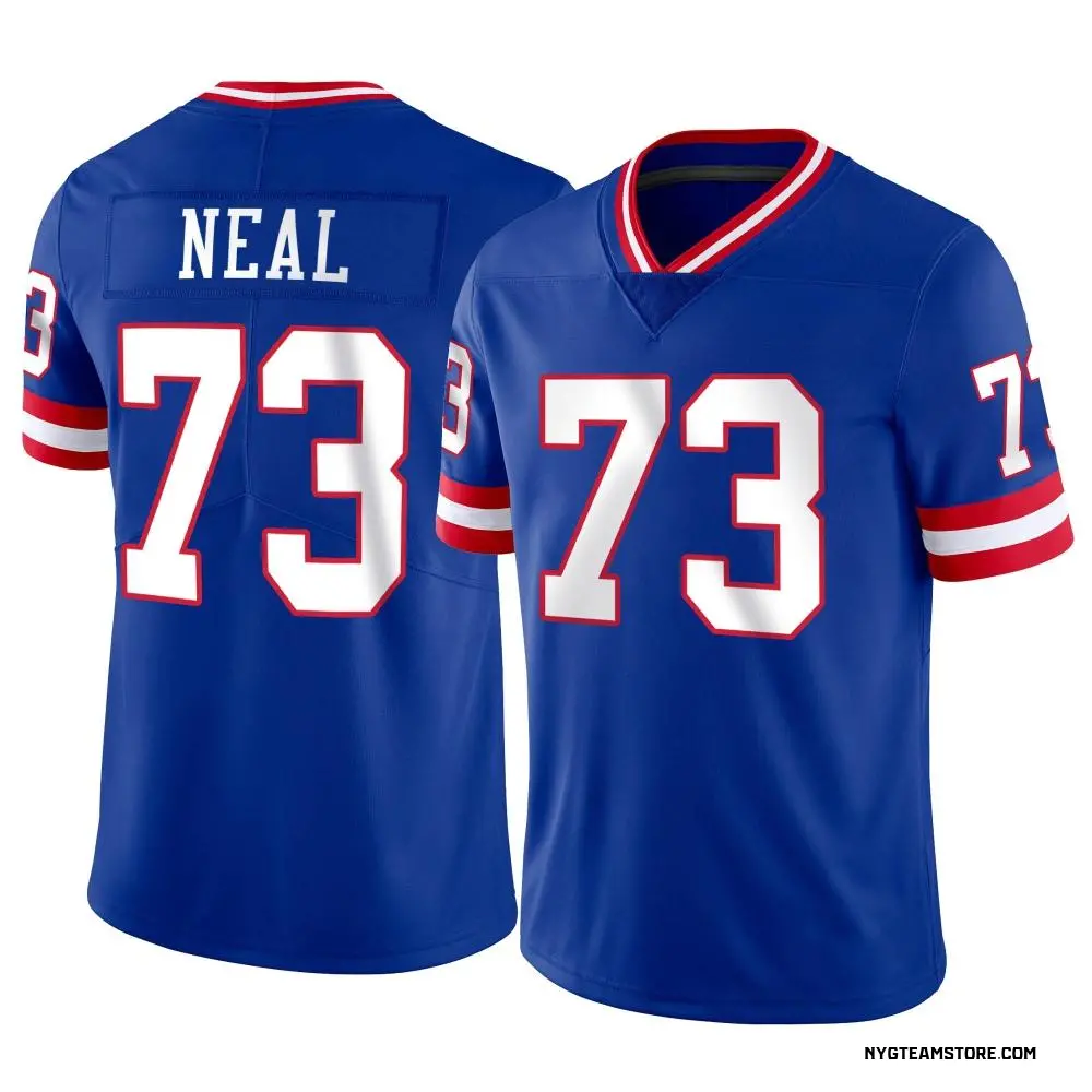New York Giants Youth Evan Neal Limited Classic Vapor Jersey