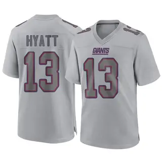 New York Giants Youth Jalin Hyatt Game Atmosphere Fashion Jersey - Gray