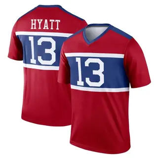 New York Giants Youth Jalin Hyatt Legend Century Alternate Jersey - Red