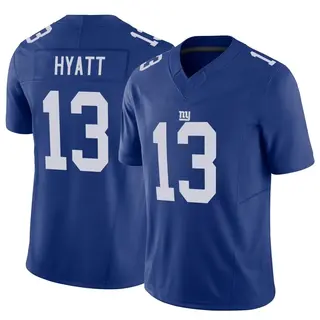 New York Giants Youth Jalin Hyatt Limited Vapor F.U.S.E. Jersey - Royal