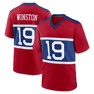New York Giants Youth Jameis Winston Game Century Alternate Jersey - Red