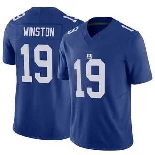 New York Giants Youth Jameis Winston Limited Vapor F.U.S.E. Jersey - Royal
