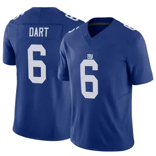New York Giants Youth Jaxson Dart Limited Vapor F.U.S.E. Jersey - Royal