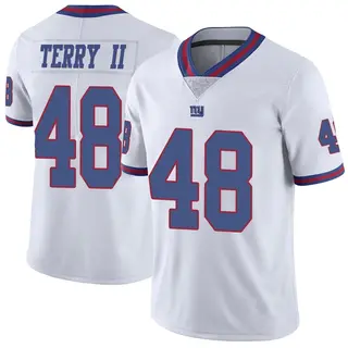 New York Giants Youth Jermaine Terry II Limited Color Rush Jersey - White