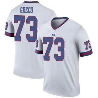 New York Giants Youth John Greco Legend Color Rush Jersey - White