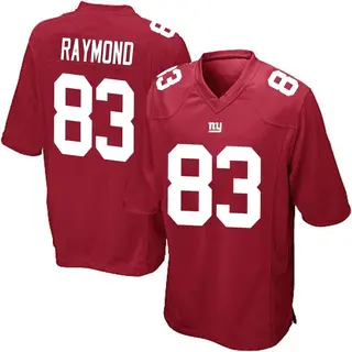 New York Giants Youth Kalif Raymond Game Alternate Jersey - Red