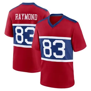 New York Giants Youth Kalif Raymond Game Century Alternate Jersey - Red